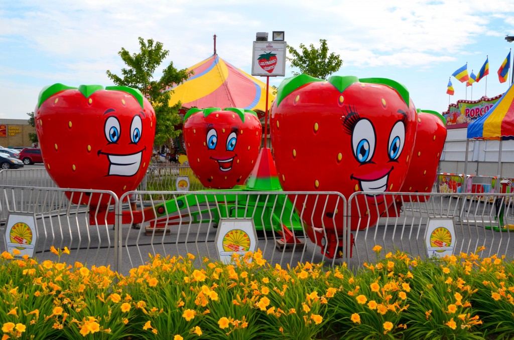 Les fraises tournantes